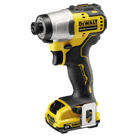 Шурупокрут акумуляторний ударний безщітковий DeWALT, 12 В, 163 Н·м, 1 ⁄ 4 (DCF801D2)