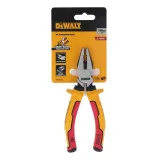 Плоскогубці електрика LASER HARDENEDl VDE 1000V комбіновані довжиною 160 мм DeWALT (DWHT82810-0)
