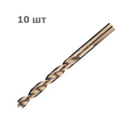 Свердло по металу, DeWALT, EXTREME 2, 5.2x86 мм, 10 шт. (DT5568)
