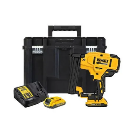 Степлер скобозабивной аккумуляторный бесщёточный DeWALT, 18 В, крепёж 12 - 38 мм (DCN681D2)