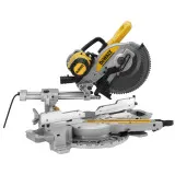 Пила торцювальна мережева DeWALT, 1675 Вт, диск 250 мм, різ 90 мм (DWS727)