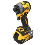 Шурупокрут ударний акумуляторний безщітковий DeWALT, 18 В, 206 Н·м, 1 ⁄ 4 (DCF850P2T)