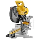 Пила торцювальна мережева DeWALT, 1675 Вт, диск 250 мм, різ 90 мм (DWS727)