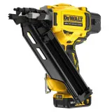 Пістолет цвяхозабивний акумуляторний безщітковий DeWALT, 18 В, кріплення 50 - 90 мм, магазин 55 шт. (DCN930P2)