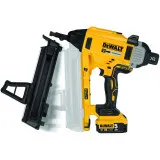 Пістолет цвяхозабивний акумуляторний безщітковий DeWALT, 18 В, кріплення 13 - 57 мм, магазин 33 шт. (DCN890P2)
