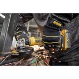 Кутова шліфувальна машина (болгарка) акумуляторна безщіткова DeWALT 18В, 125 мм, Paddle Switch (DCG404NT)