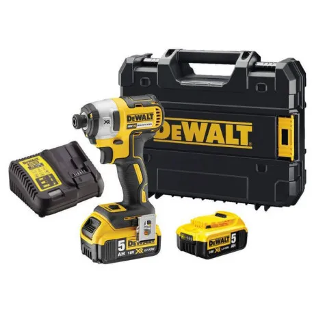 Шурупокрут акумуляторний ударний безщітковий DeWALT, 18 В, 205 Н·м, 1 ⁄ 4 (DCF887P2)