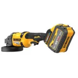 Шліфмашина кутова - болгарка акумуляторна безщіткова DeWALT, 54 В, диск 125 мм (DCG418SHDX2)