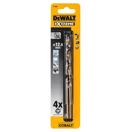 Свердло по металу, DeWALT, EXTREME COBALT, 12.5x151 мм (DT4967)