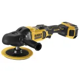 Полірувальна машина акумуляторна безщіткова DeWALT, 18 В, 180 мм (DCM849P2)