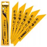 Полотно пиляльне біметалічне для металу DeWALT 152 мм, 18 TPI, 5 шт (DT2346)
