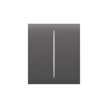 Центральна кнопка для двоклавішного вимикача Ajax CenterButton (2-gang) Grey (46029.140.GR)