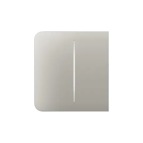 Бічна кнопка для двоклавішного вимикача Ajax SideButton (2-gang) Oyster (46026.143.OY)