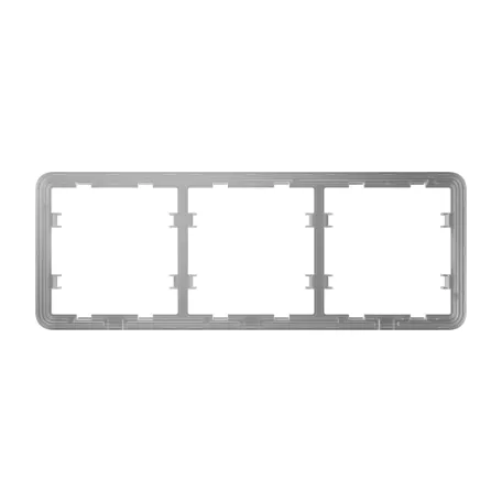 Рамка для 3-х вимикачів/розеток Ajax Frame (3 seats) (52189.141.NC)