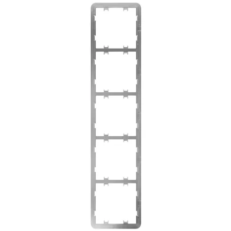 Рамка для 5-х вимикачів/розеток Ajax Frame (5 seats) vertical (83433.141.NC)