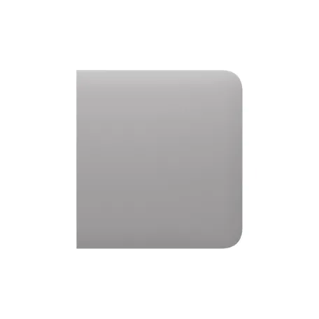 Бічна кнопка для одноклавішного чи прохідного вимикача Ajax Ajax SideButton (1-gang / 2-way) Fog (46003.143.FG)
