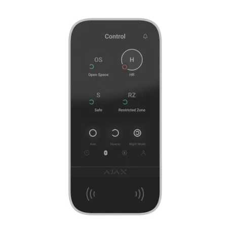 Ajax KeyPad TouchScreen (8EU) ASP white клавіатура