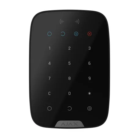 Бездротова сенсорна клавіатура Ajax KeyPad S Plus Black (70225.83.BL1)