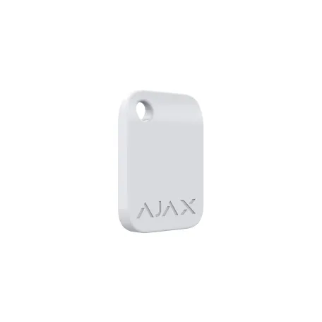 Брелок для управління охоронною системою Ajax Tag 10 шт. White (38230.90.WH)