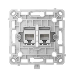 Механізм розетки Ajax OutletCore (LAN) White (126185.165.WH)