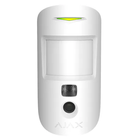 Бездротовий датчик руху Ajax HDR MotionCam White (117744.307.WH1)