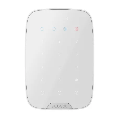 Бездротова сенсорна клавіатура Ajax KeyPad S Plus White (70224.83.WH1)