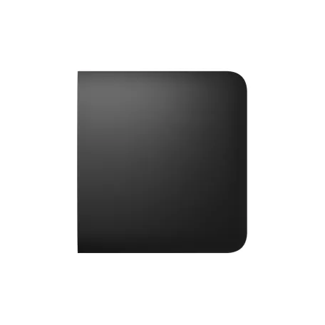 Бічна кнопка для одноклавішного чи прохідного вимикача Ajax SideButton (1-gang / 2-way) Black (45121.143.BL)