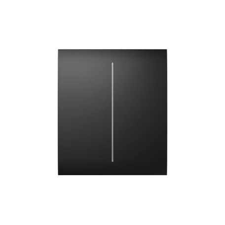 Центральна кнопка для двоклавішного вимикача Ajax CenterButton (2-gang) Black (45115.140.BL)