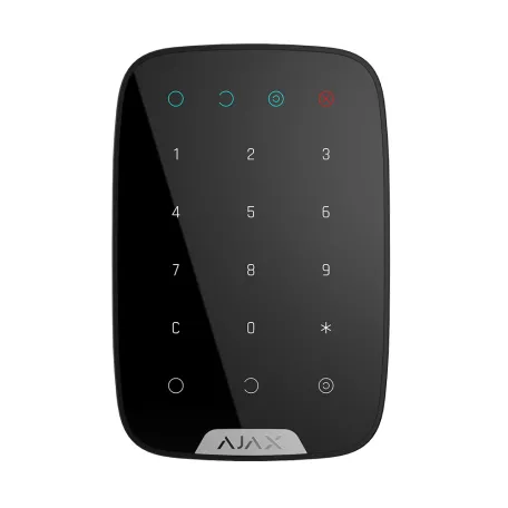 Бездротова сенсорна клавіатура Ajax KeyPad Black (38248.12.BL1)