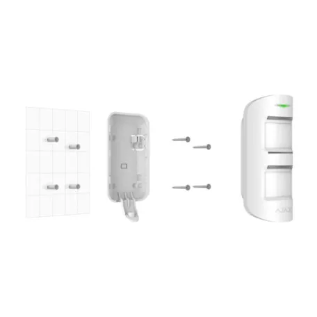 Кріпильна панель Ajax SmartBracket для MotionProtect Outdoor біла (21675.33.WH)