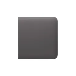 Бічна кнопка для одноклавішного чи прохідного вимикача Ajax SideButton (1-gang / 2-way) Grey (46005.143.GR)
