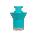 Алмазная коронка-фреза BIHUI 35-55 мм для сухого сверления М14 (DMM35)