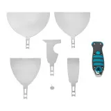Набор шпателей со сменными лезвиями BIHUI Versatility, 6 предметов (PTKSK6)