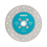 Диск алмазный BIHUI VACUUM 125 мм для резки и шлифовки с фланцем М14 (DCWMM5)