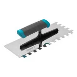 Зубчатый шпатель BIHUI CONTROL зуб 12 мм из нержавеющей стали 280х115 мм (PTSS12)