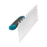 Зубчатый шпатель BIHUI CONTROL зуб 12 мм из нержавеющей стали 280х115 мм (PTSS12)