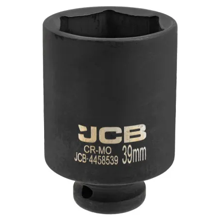 Головка ударна, торцева, глибока. (6-гранна) JCB Tools JCB-4458539, 1/2