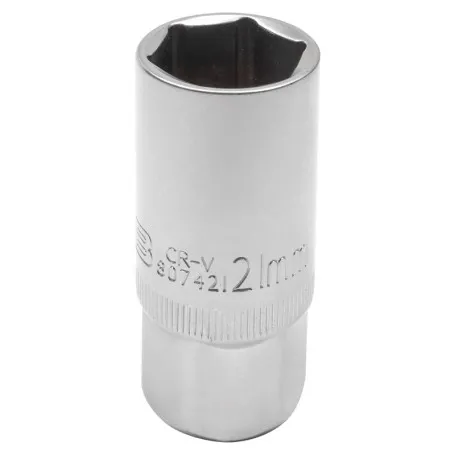 Головка свічкова, (6-гранная) JCB Tools JCB-807421, 1/2