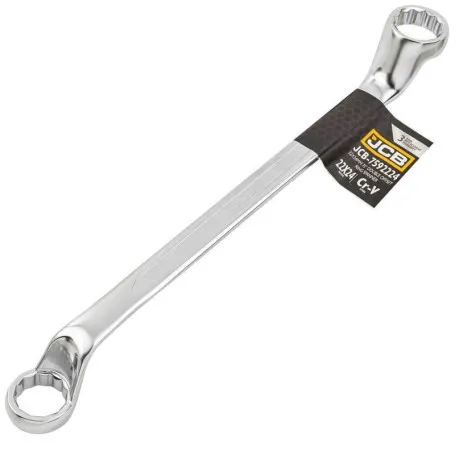 Ключ накидний, відігнутий на 75 градусів, JCB Tools JCB-7592224, 22х24 мм. (60105)