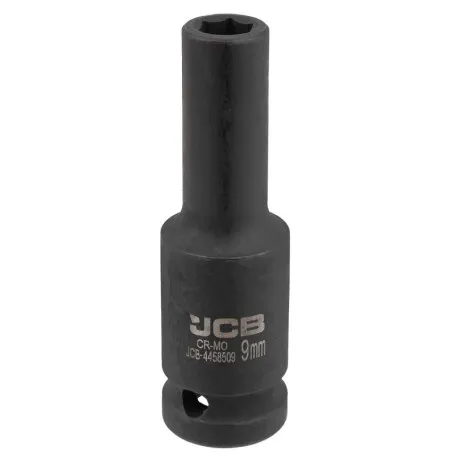 Головка ударна, торцева, глибока. (6-гранна) JCB Tools JCB-4458509, 1/2