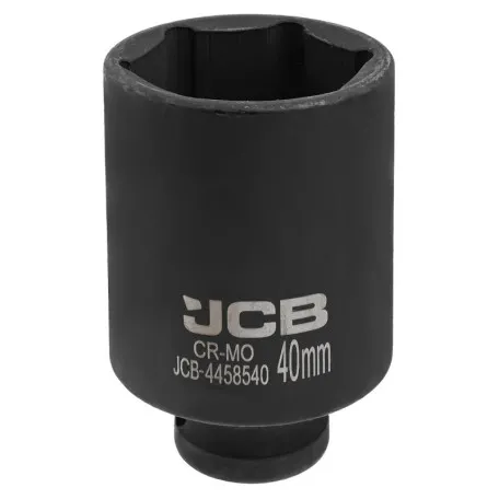Головка ударна, торцева, глибока. (6-гранна) JCB Tools JCB-4458540, 1/2