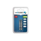 Набір біт, HOEGERT, PH1, 50 мм, сталь S2, 2 шт. (HT1S310)