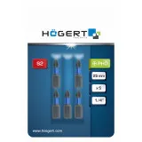 Набір біт HOEGERT, ударних, PH2, 25 мм, 5 шт. (HT1S122)