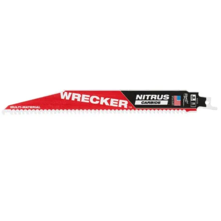 Полотно для Сабельных Пил WRECKER CARBIDE NITRUS MILWAUKEE SAWZALL™, 230 мм, Мультиматериал (48475272)