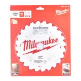 Диск пильный по дереву для торцевых пил PFTE MILWAUKEE, Ø216х30х2,4мм, 24 зуб. (4932471315)