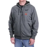 Куртка (толстовка) с электроподогревом MILWAUKEE, M12 HH GREY3-0 (XL), серая (4933464355)