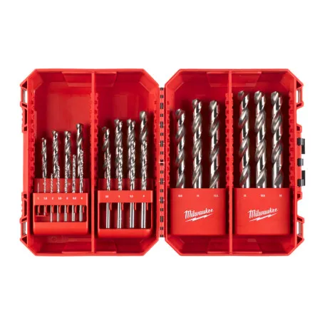 Набор сверл по металлу, MILWAUKEE THUNDERWEB HSS-G Set CB, DIN-338, (диаметр 1-13 мм.) (4932499767)