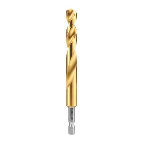 Сверло по металлу MILWAUKEE RedHEX SHOCKWAVE HSS-TiN, 10,5х122х78 мм, (5 шт), (4932500414)