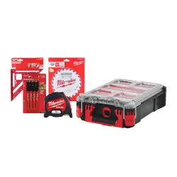 Набір для обробки дерева 8 предметів + ​​MILWAUKEE Packout (4932493287)