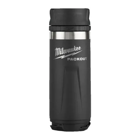 Термокружка PACKOUT 532 мл черная MILWAUKEE Sip Lid (4932493474)